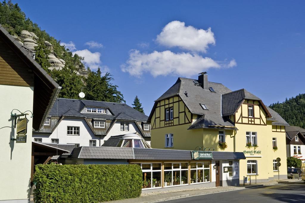 Land-Gut-Hotel Cafe Meier Kurort Oybin Exterior photo